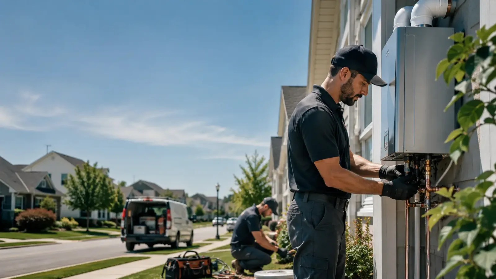 Tankless Water Heater Installation in Plumtree, NC